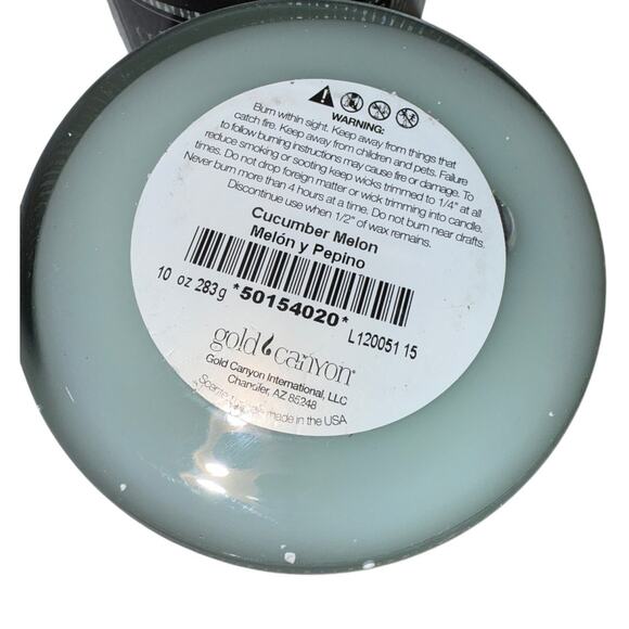 Gold Canyon Candles Cucumber Melon 2 10oz Hard to find - Picture 2 of 5